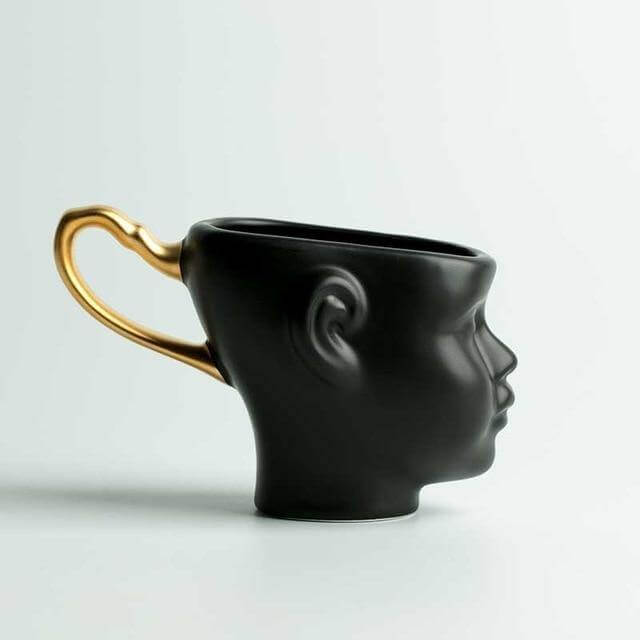 Rynx | Elegant Ceramic Realistic Face Mugs