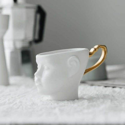 Rynx | Elegant Ceramic Realistic Face Mugs