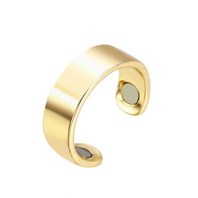 RYNX | Magnetic Therapy Ring Against Snoring Gold Solid