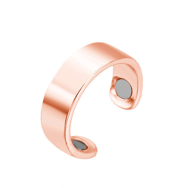 RYNX | Magnetic Therapy Ring Against Snoring Rose Gold Solid