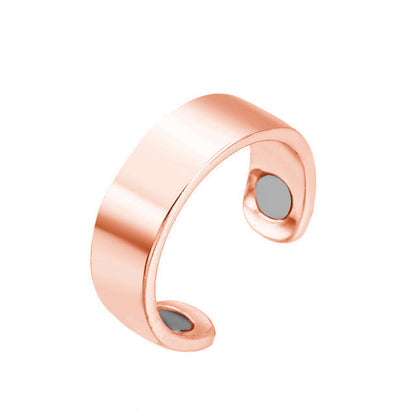 RYNX | Magnetic Therapy Ring Against Snoring Rose Gold Solid