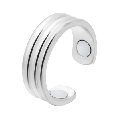 RYNX | Magnetic Therapy Ring Against Snoring Silver
