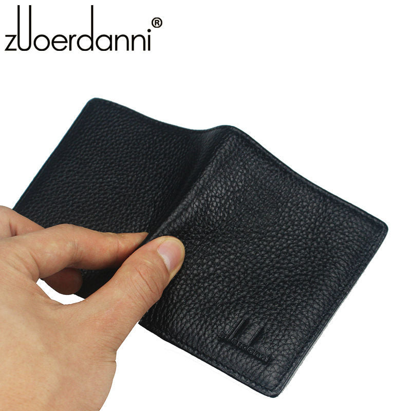 Rynx | Mens Genuine Cowhide Leather Ultra-thin Compact Handmade Wallets