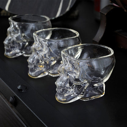 Rynx | 3D Transparent Skull Crystal Mug