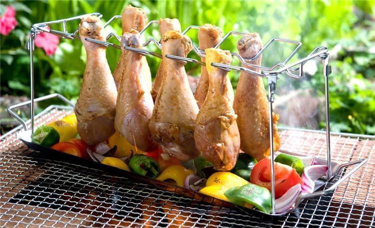 Rynx | Stainless Steel Chicken Wing Rack