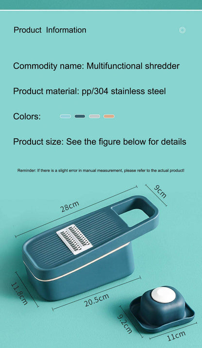 Rynx | Multifunctional Pastel Vegetable Cutter