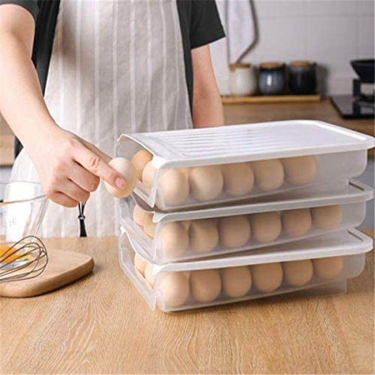Rynx | Creative Auto Roll Egg Storage Box