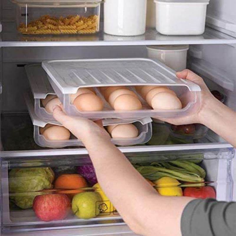 Rynx | Creative Auto Roll Egg Storage Box