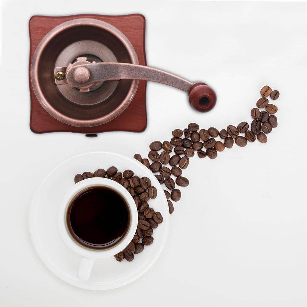 Rynx | Wooden Antique Manual Coffee Grinder