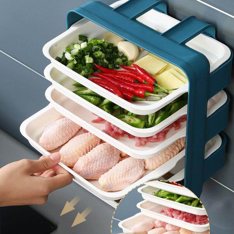 Rynx | Wall-Mounted Space Saving Kitchen Organizer