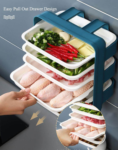 Rynx | Wall-Mounted Space Saving Kitchen Organizer