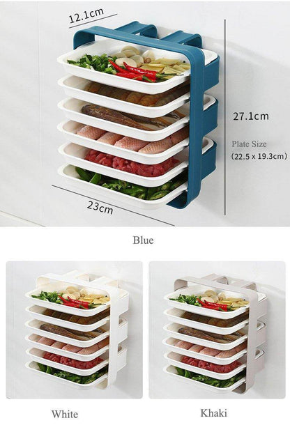 Rynx | Wall-Mounted Space Saving Kitchen Organizer