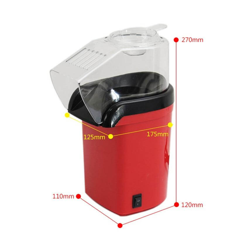 Rynx | Mini Household Healthy Hot Air Popcorn Maker