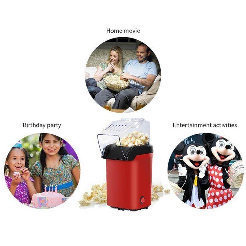 Rynx | Mini Household Healthy Hot Air Popcorn Maker