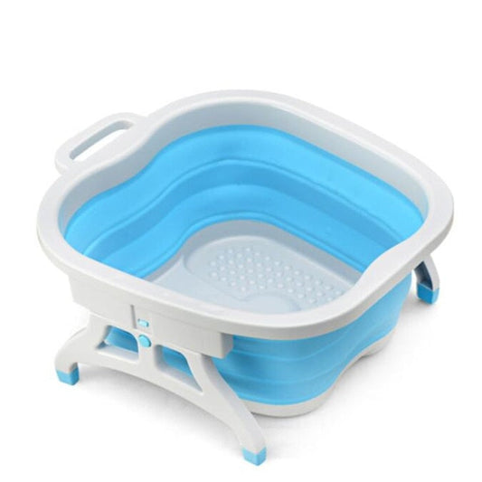 Rynx | Foldable foot pool silicone collapsible cube bath plastic foot pool