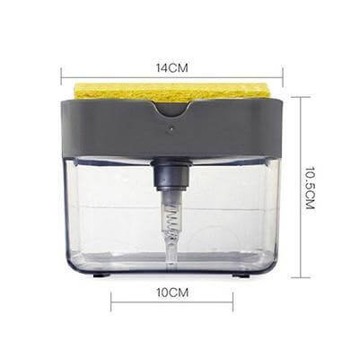 Rynx | Sink Mounted Soap Dispenser grey