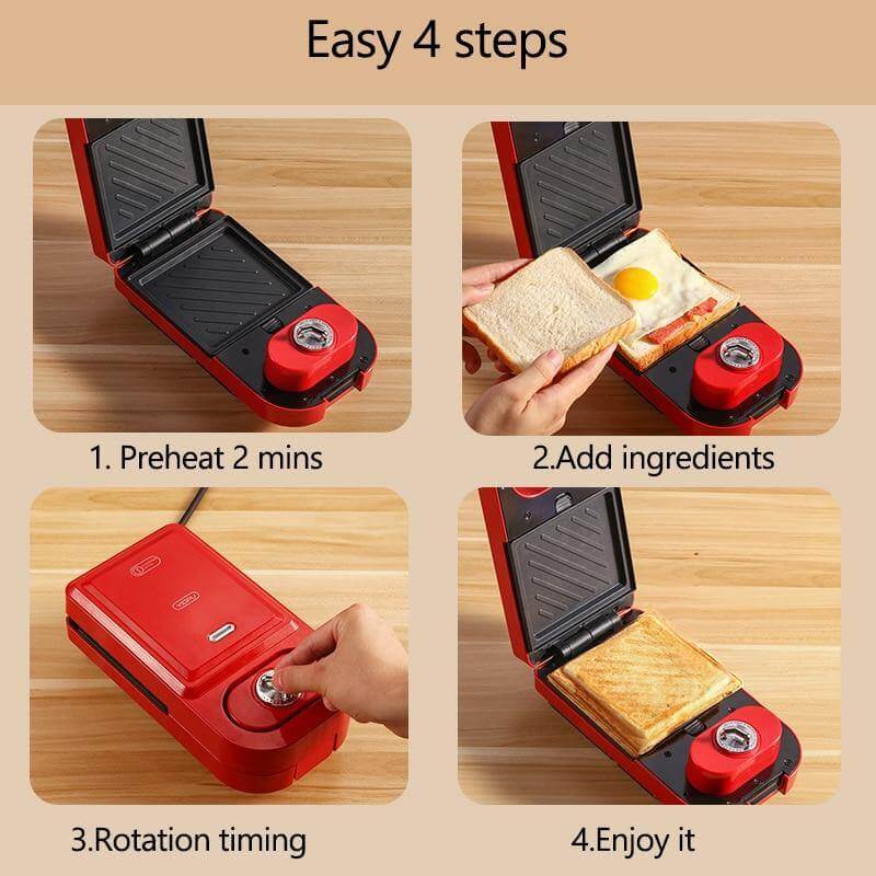 Rynx | Multifunctional Breakfast Waffle Maker