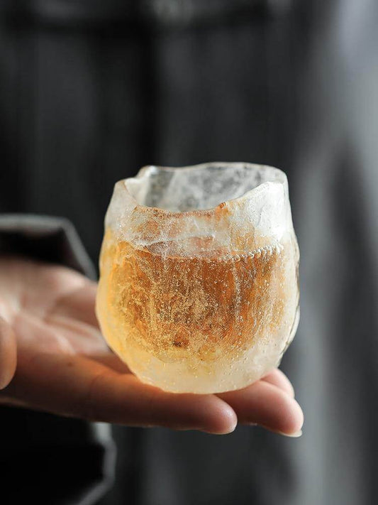 Rynx | Ice Glaze Handmade Japanese Tea Cup