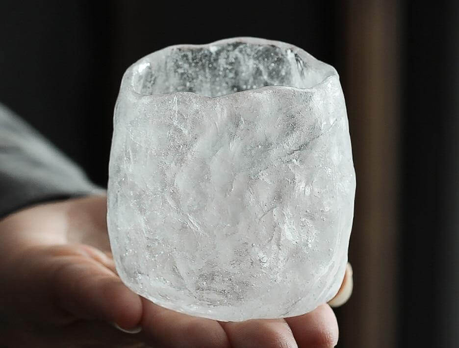 Rynx | Ice Glaze Handmade Japanese Tea Cup