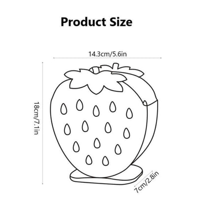Rynx | 2PCS Cute Strawberry Cutlery Organizer Box