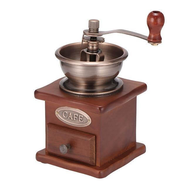 Rynx | Wooden Antique Manual Coffee Grinder
