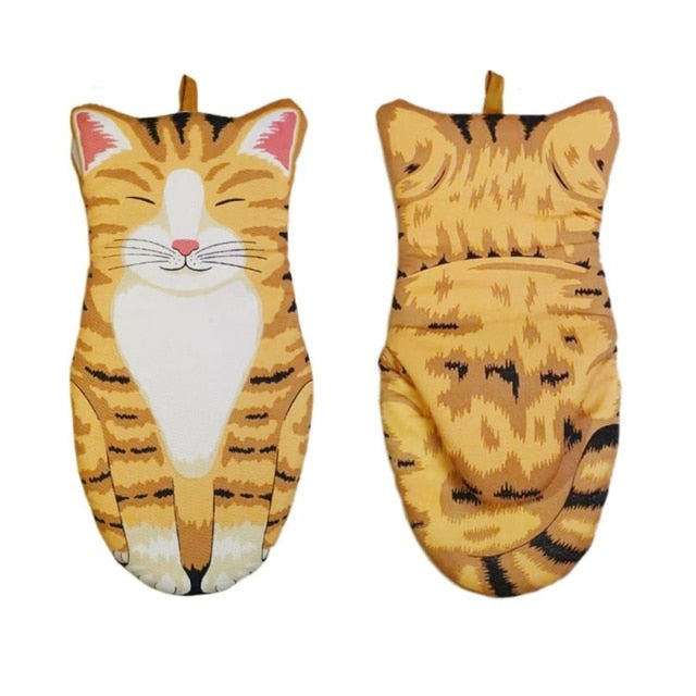 Rynx | Cute Cat Paws Oven Mitts