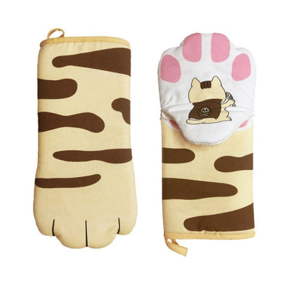 Rynx | Cute Cat Paws Oven Mitts