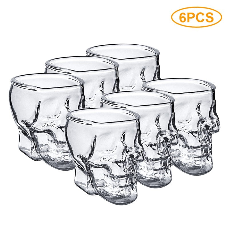 Rynx | 3D Transparent Skull Crystal Mug