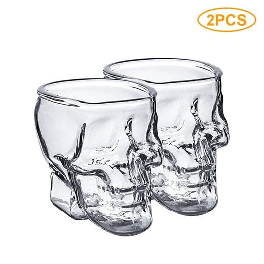 Rynx | 3D Transparent Skull Crystal Mug