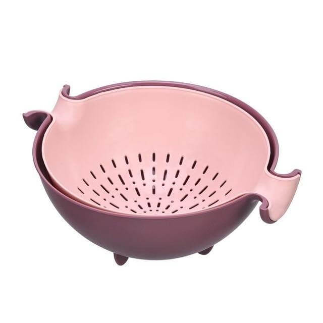 Rynx | Pastel Double Drain Basket Bowl