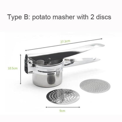 Rynx | Stainless Steel Vegetable Fruit Juice Masher Tool