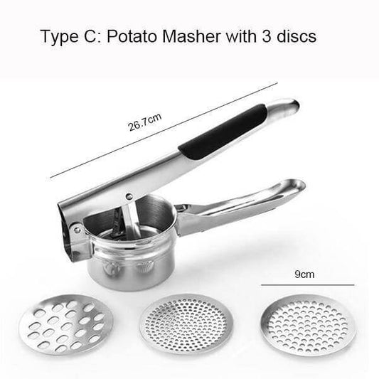 Rynx | Stainless Steel Vegetable Fruit Juice Masher Tool