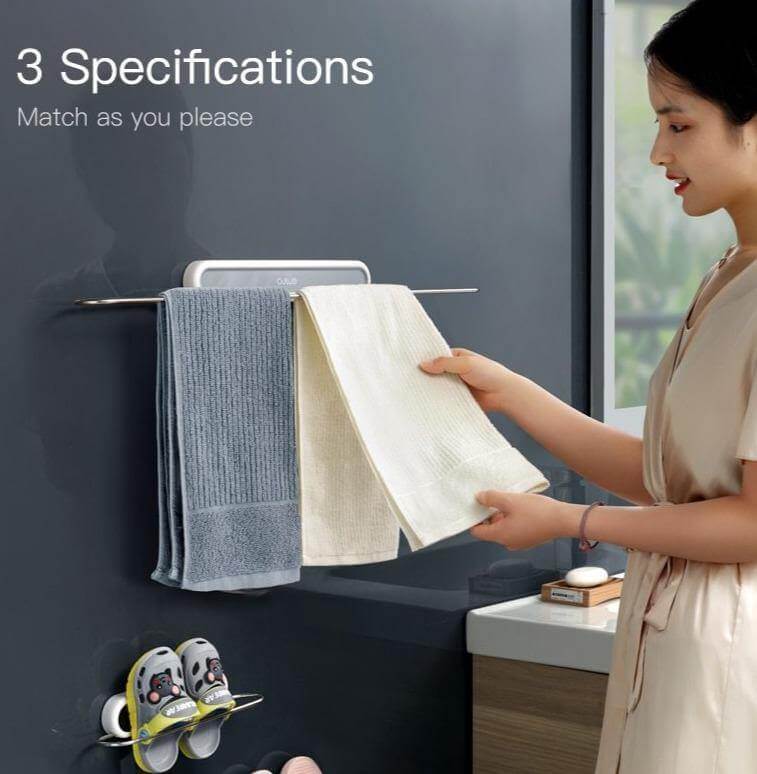 Rynx | Stainless Steel Wall-Mounted Foldable Towel Hanger