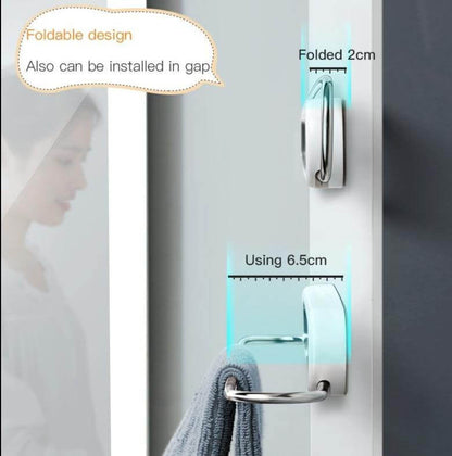 Rynx | Stainless Steel Wall-Mounted Foldable Towel Hanger