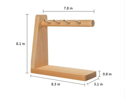 Rynx | KeyBranch Key Holder Stand | Multi-Purpose Key Organizer | Modern Design for Hallway & Office