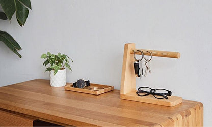 Rynx | KeyBranch Key Holder Stand | Multi-Purpose Key Organizer | Modern Design for Hallway & Office