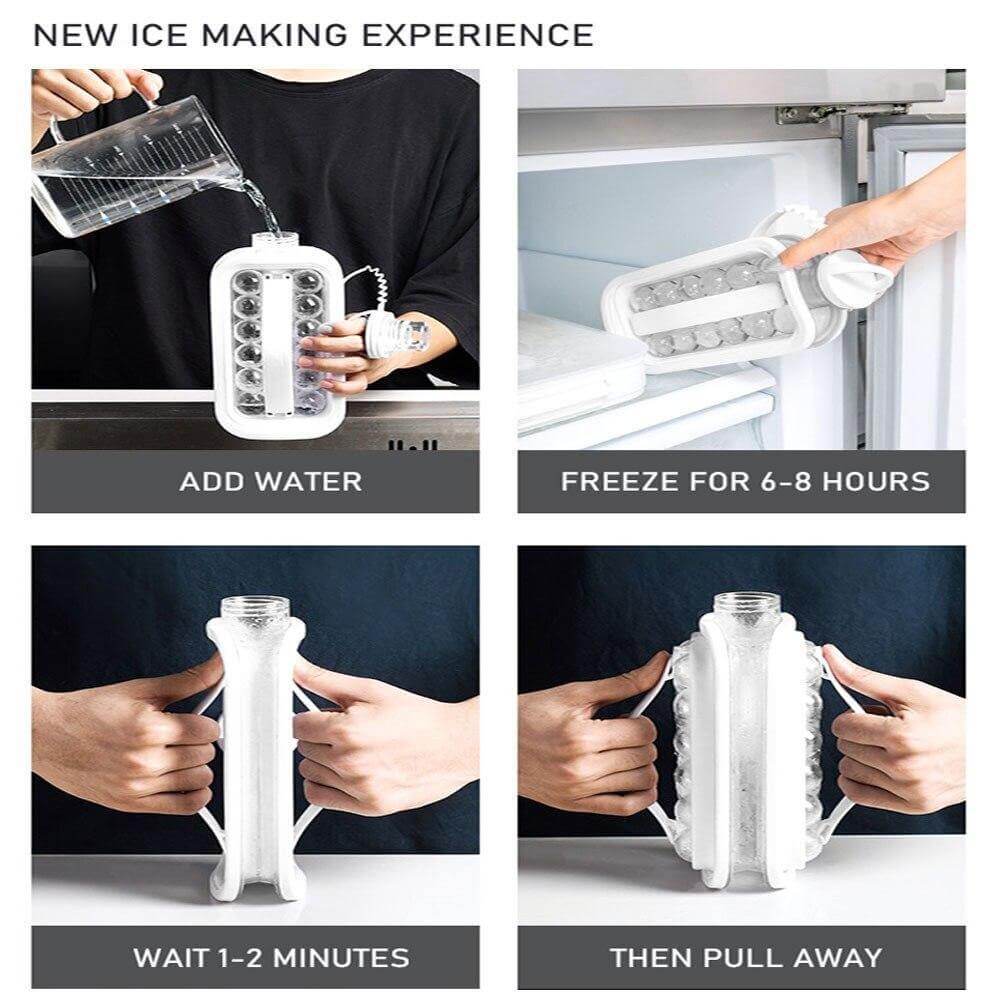 Rynx | Portable Cooler with Lid and Ice Maker