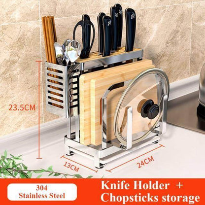 Rynx | Stainless Steel Kitchen Utensils Organizer Drying Rack