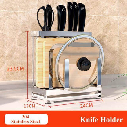 Rynx | Stainless Steel Kitchen Utensils Organizer Drying Rack