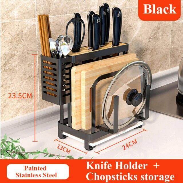 Rynx | Stainless Steel Kitchen Utensils Organizer Drying Rack