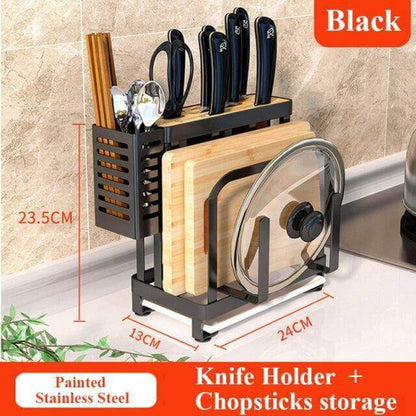 Rynx | Stainless Steel Kitchen Utensils Organizer Drying Rack