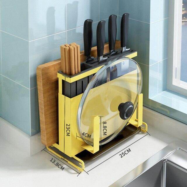 Rynx | Stainless Steel Kitchen Utensils Organizer Drying Rack