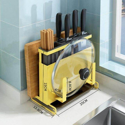 Rynx | Stainless Steel Kitchen Utensils Organizer Drying Rack
