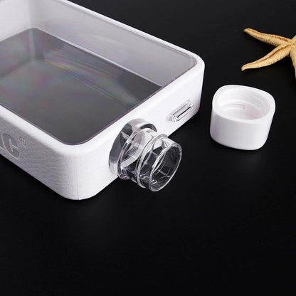 Rynx | Rectangular Flat Transparent Leak-proof Thermos