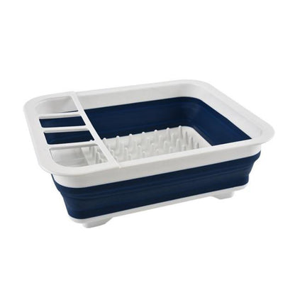 Rynx | Foldable Kitchen Dish Drying Rack with Drainer