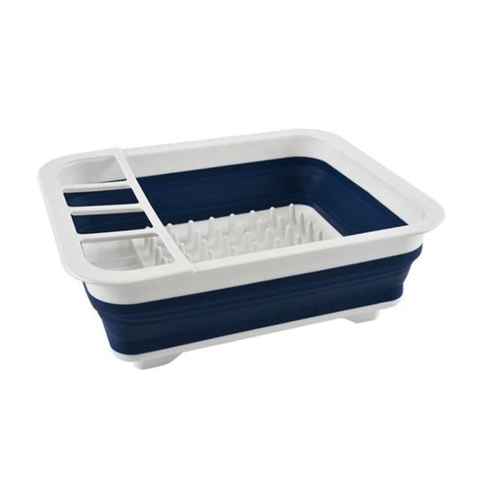 Rynx | Foldable Kitchen Dish Drying Rack with Drainer