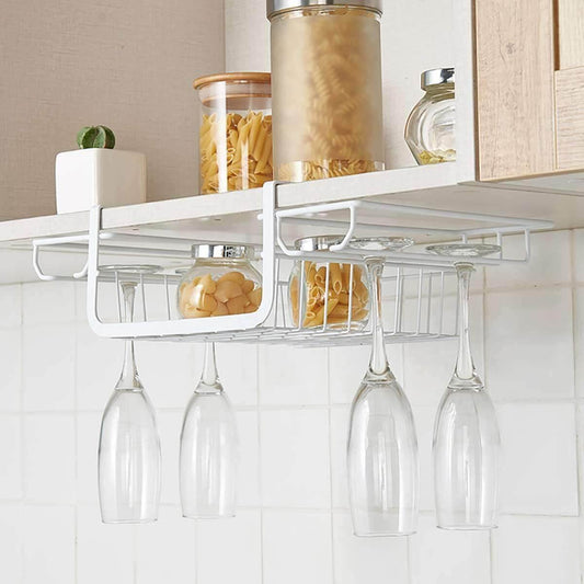 Rynx | Under Cabinet Glass Holder Rack