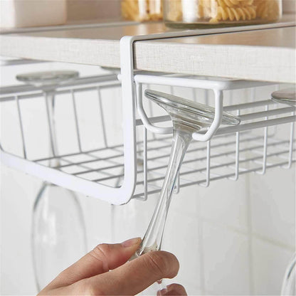 Rynx | Under Cabinet Glass Holder Rack