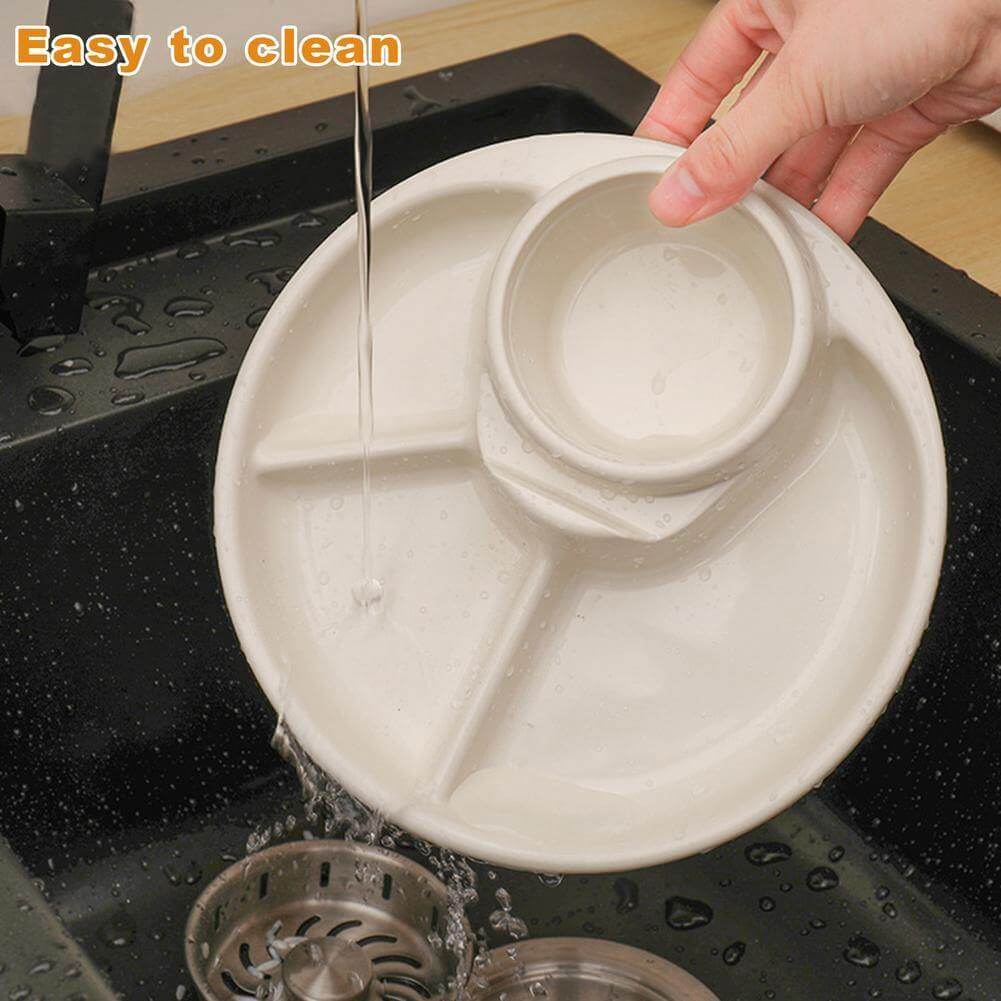 Rynx | Portion Control Divided Food Plate