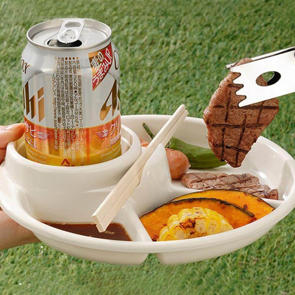 Rynx | Portion Control Divided Food Plate